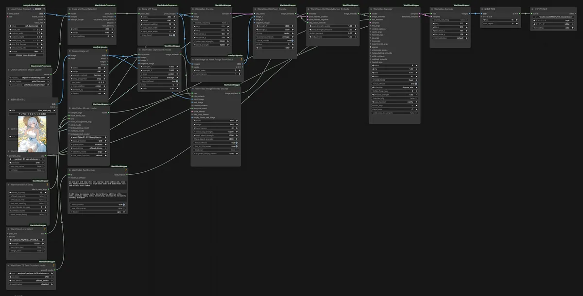 mt_steadydancer.json のワークフロー画面