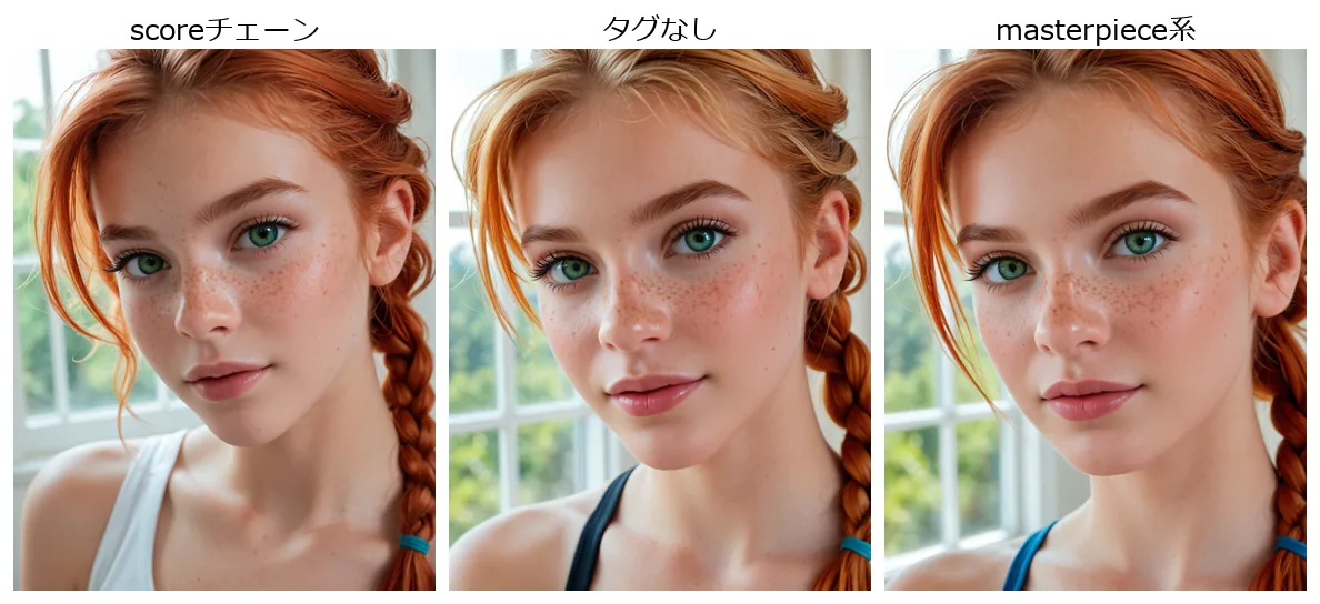 8-3 Pony系の品質タグを変えた比較　／　1188×544px